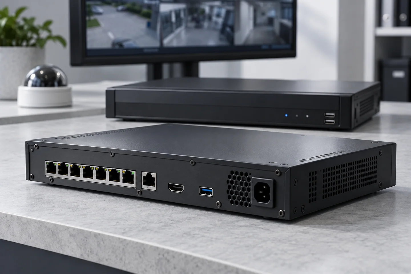 Unbranded network video recorders and network connections